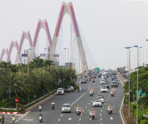 Dàn siêu mô tô của CSGT Hà Nội sẵn sàng đón đoàn Tổng thống Mỹ thăm Việt Nam
