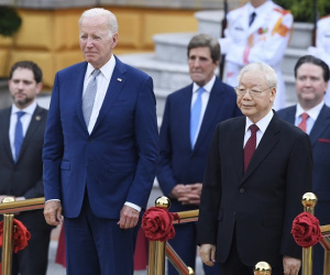 Toàn cảnh lễ đón chính thức Tổng thống Mỹ Joe Biden tại Hà Nội