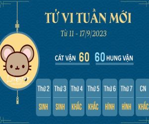 Tử vi tuần mới của 12 con giáp từ 11 – 17/9/2023: Tý cần giữ thái độ khiêm tốn, Thìn bị hung tinh Ngũ Quỷ án ngữ