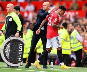 Sancho bất ngờ xuống nước trong cuộc chiến với Ten Hag