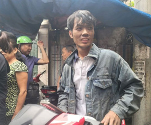 Thanh niên đang đi ship hàng, vội đến cứu nhiều người trong vụ cháy tại Hà Nội