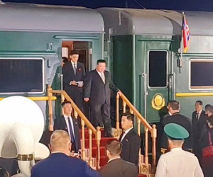 Ông Kim Jong-un được đón tiếp long trọng ở vùng Primorye - Nga