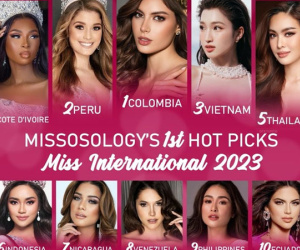 Á hậu Phương Nhi được chọn vào Top 3 bảng xếp hạng dự đoán Miss International 2023