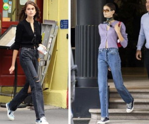 Ái nữ nhà siêu mẫu Cindy Crawford có style đẹp mê, diện toàn món basic mà siêu hút mắt