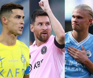 Dàn sao ghi bàn & kiến tạo nhiều nhất 2023: Haaland số 1, Ronaldo sánh ngang Messi