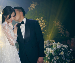 Đám cưới lộng lẫy như cổ tích của Á hậu Phương Anh và chồng doanh nhân