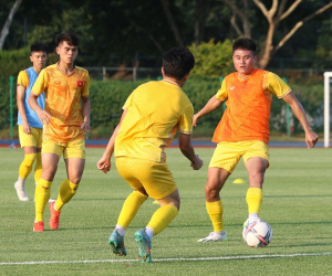 Olympic Việt Nam 'xông đất' Hàng Châu, sẵn sàng cho thử thách đầu tiên tại ASIAD 19