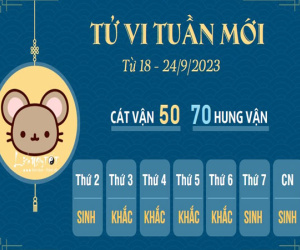 Tử vi tuần mới từ 18 - 24/9/2023 của 12 con giáp: Tý có hung có cát, Mão đầy rẫy khó khăn