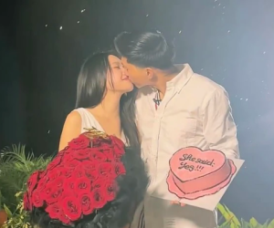 Hình ảnh đầy ngọt ngào trong ngày Văn Hậu cầu hôn Hải My