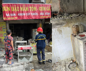 Lại xảy ra cháy tại Hà Nội, nhiều người dân hốt hoảng