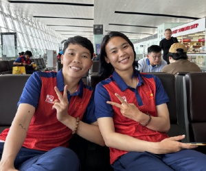 ASIAD 19: Olympic Việt Nam chuẩn bị ra sân, tuyển nữ Việt Nam khởi hành tới Trung Quốc