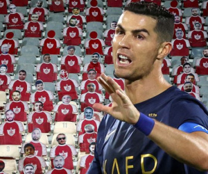 Ronaldo giành chiến thắng trong khung cảnh khác thường