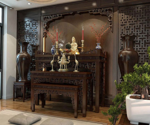 Các cụ dặn: Bàn thờ tuyệt đối không nên đặt theo hướng này, gia đình dễ lục đục, tiền tài 'đội nón ra đi'
