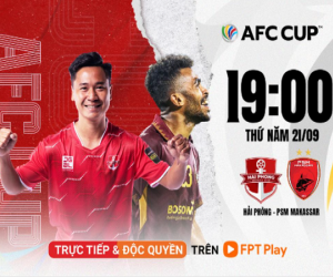 AFC Cup: HLV Chu Đình Nghiêm đặt mục tiêu cùng Hải Phòng vượt qua vòng bảng