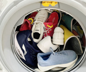 Tuyệt chiêu giặt giày không tốn sức