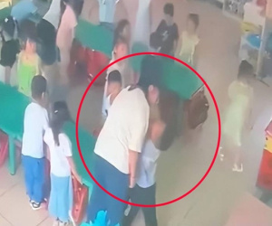 Con đi học mẫu giáo về tíu tít kể 'chuyện vui', mẹ nghe xong tá hỏa, vội vàng đến trường kiểm tra camera