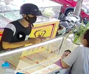 Bắt đối tượng cướp tiệm vàng giữa trung tâm Đà Nẵng