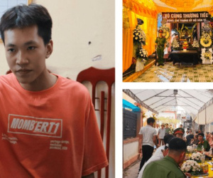 Vụ trung úy công an bị đâm tử vong khi làm nhiệm vụ: Nghi phạm uống thuốc tự tử trước khi ra đầu thú