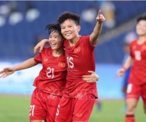 ASIAD 19: Thắng đậm Bangladesh, cơ hội đi tiếp rộng mở với Đội tuyển bóng đá nữ Việt Nam