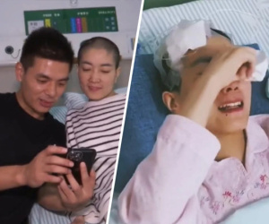 Chồng không quản vất vả, chăm vợ bị ung thư suốt hai năm trời và cái kết khiến nhiều người rơi nước mắt