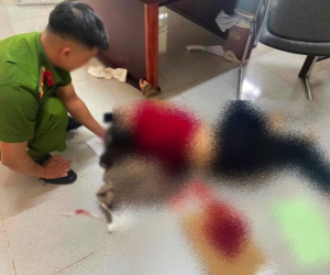 Vợ bị chồng đâm gục tại chỗ ngay trong phiên toà ly hôn