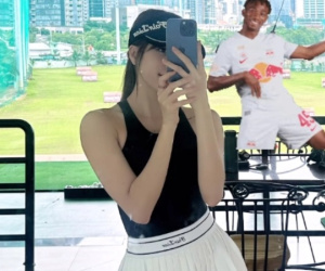 Thiều Bảo Trâm mặc váy siêu ngắn đi đánh golf, body thế nào mà khiến dân tình xôn xao?