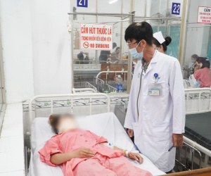Tình hình cô gái phải cấp cứu ở Bệnh viện Chợ Rẫy sau vụ 2 xe khách đâm nhau