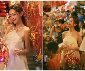 Hội hot girl tung ảnh Trung thu: Người 'flex' năm nay đã có bồ, người làm clip biến hình xịn xò