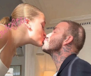 Beckham hôn con gái 12 tuổi ra sao mà gây tranh cãi dữ dội?