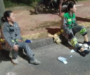 Hai nữ công nhân môi trường thất thần kể lại khoảnh khắc bị nhóm thanh niên dùng súng bắn