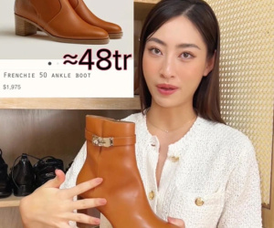 Tủ giày nửa tỷ của Lương Thuỳ Linh: Không có 'giày Hoa hậu', boots Hermès 48 triệu nhưng lại rớt đế