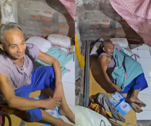 Dị nhân thích ngủ dưới hố sâu 1,5 mét suốt 10 năm, ai khuyên cũng không chịu lấp