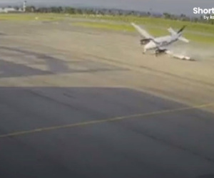 Video: Máy bay tư nhân đâm vào nhà chứa máy bay, phi công và công nhân thiệt mạng
