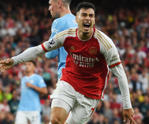 Martinelli nhấn chìm Man City, Arsenal chia sẻ ngôi đầu bảng cùng Tottenham