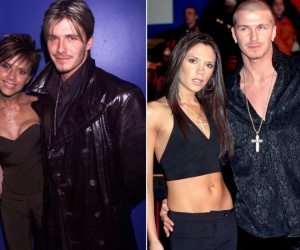 Style couple đẹp vô đối của nhà Beckham vào những năm 90 xứng làm 'sách mẫu mặc đẹp'