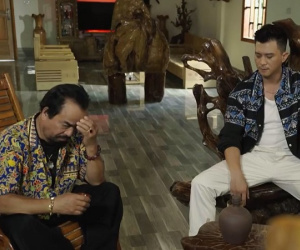 Cuộc chiến không giới tuyến tập 20: A Hề cho người theo rõi con rể, Hiếu bị bà phát hiện chuyện đẩy bạn xuống ao