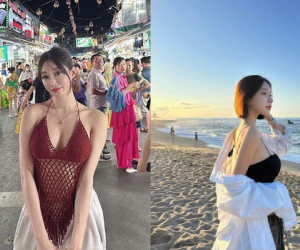 Hé lộ danh tính hai hot girl Hàn 'khuấy đảo' Phú Quốc, Nha Trang bằng trang phục siêu 'nóng bỏng'