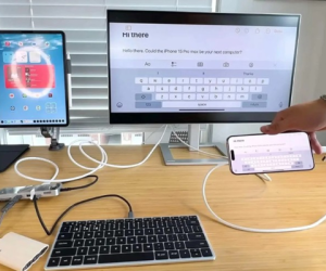 Tính năng ít ai ngờ khi sử dụng USB Type-C trên iPhone, nhưng Samsung lại sở hữu từ lâu