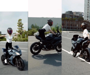 Bị công an mời lên làm việc sau clip 'diễn xiếc' nguy hiểm trên moto, Ngọc Trinh tiếp tục có động thái gây phẫn nộ