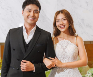 Thanh Sơn, Khả Ngân đi 'thử váy cưới', tình tứ như nào mà dân tình lại rần rần?