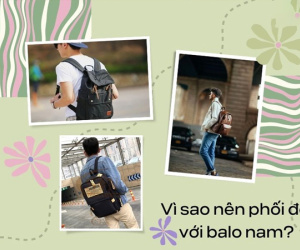 Bật mí cách phối đồ với balo cho những chàng trai năng động