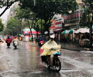 Miền Bắc đón nhiều đợt mưa dông liên tiếp
