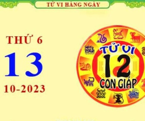 Tử vi thứ 6 ngày 13/10/2023 của 12 con giáp: Thìn căng thẳng, Mùi cả tin