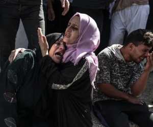 Nhà xác tại bệnh viện lớn nhất Gaza không còn chỗ trống