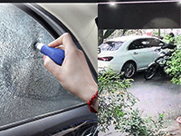 Dân mạng hốt hoảng chia sẻ những clip kẻ gian đập kính xe, trộm đồ đạc chỉ trong 'một nốt nhạc'