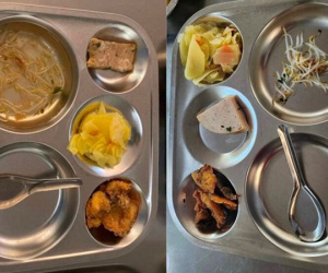 Phụ huynh bức xúc vì suất cơm bán trú giá 32.000 đồng lèo tèo của học sinh Hà Nội