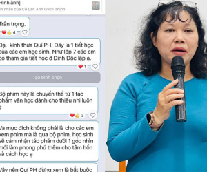 Vụ vận động học sinh đi xem phim 'Đất rừng phương Nam': Nhà trường nhận lỗi