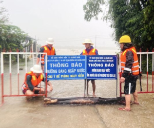 Mưa lũ ở miền Trung sẽ kéo dài hết ngày 19/10