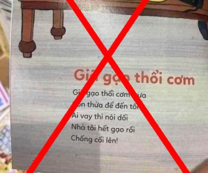 Một số ngữ liệu đang lan truyền trên mạng xã hội không có trong sách giáo khoa