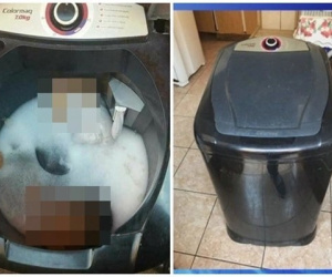 Rơi vào máy giặt đang hoạt động, cậu bé 6 tuổi tử vong thương tâm